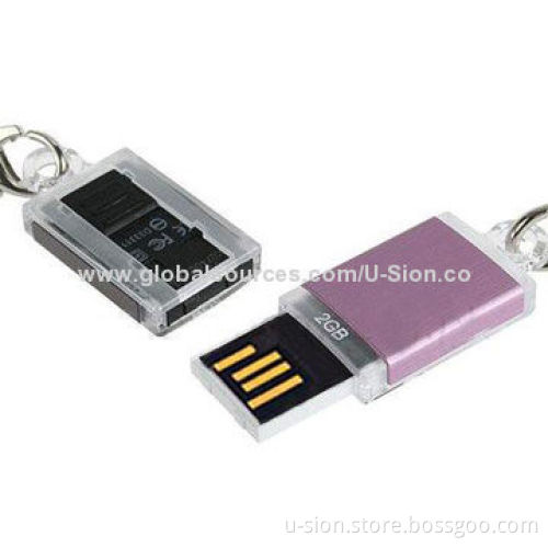 Mini USB Flash Drives, Anti-shock and Moisture-resistant, OEM and ODM Orders Welcomed
